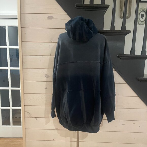 081 Free People We The Free You're A Star Hoodie NWT Navy Size Small - Picture 12 of 12